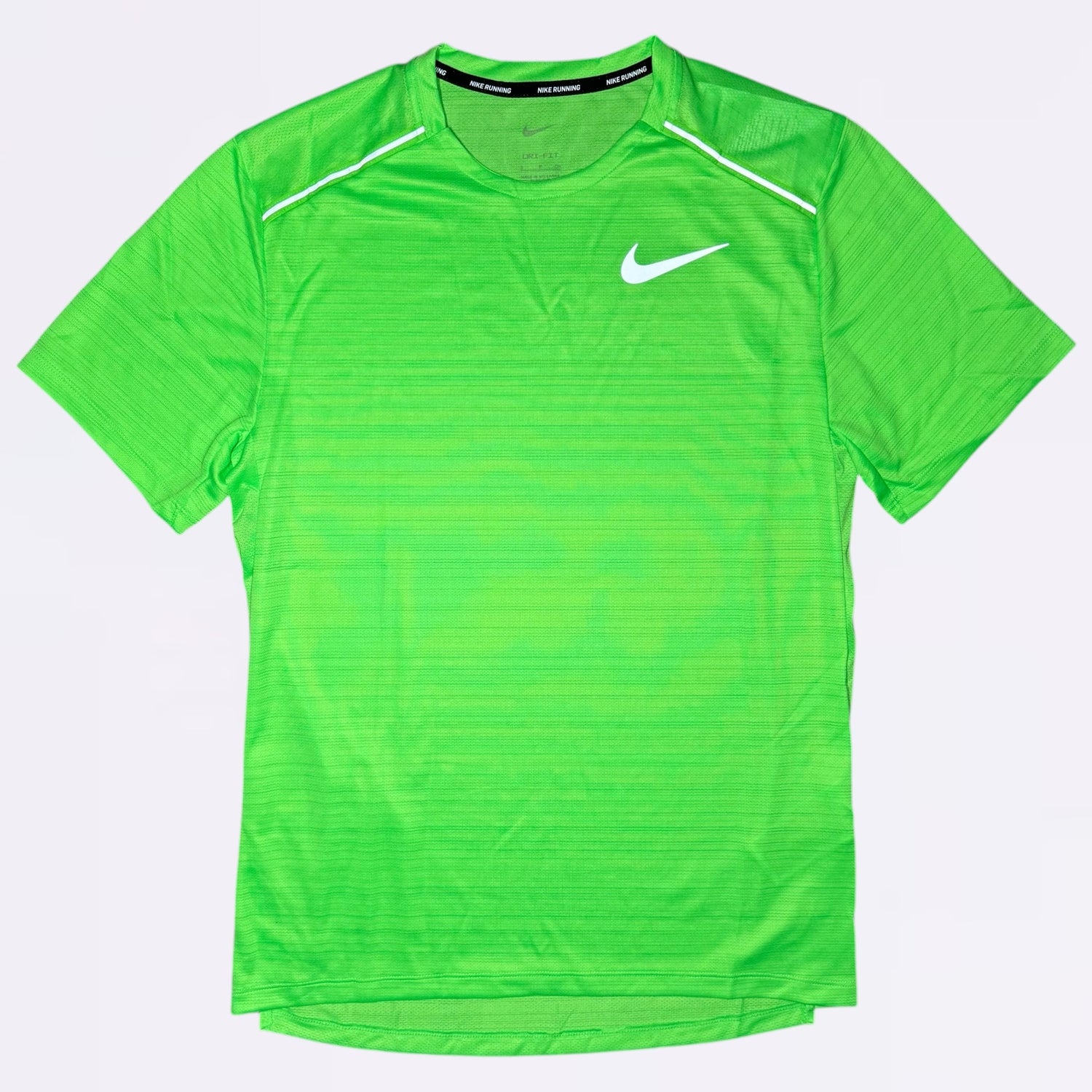 Nike Running Tee Green Strike