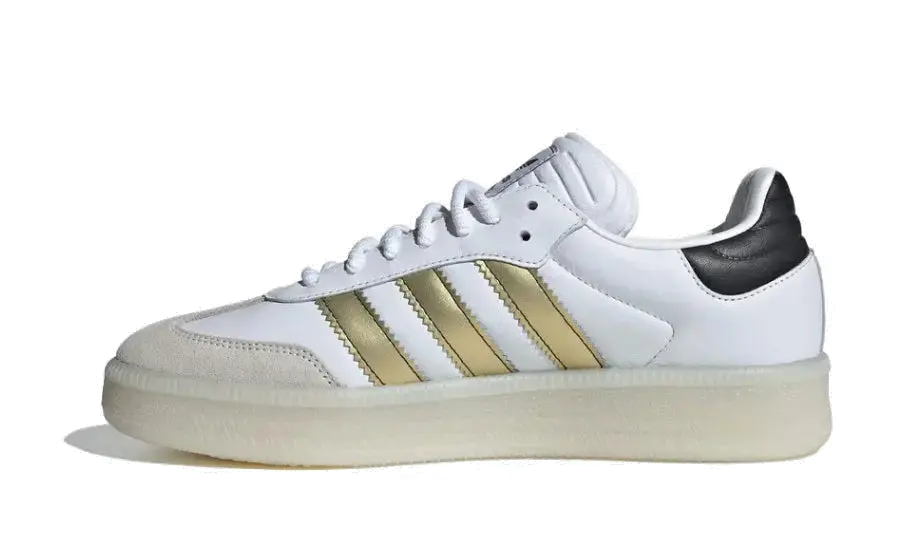 Adidas Samba XLG x SYM Footwear White Gold Metallic