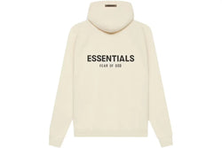 Fear of God Essentials Hoodie SS21 Cream/Buttercream