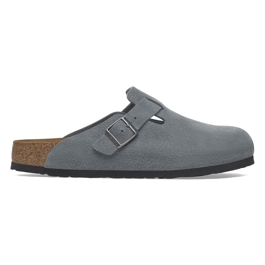 Boston | Soft Footbed | Suede | Basalt Gray