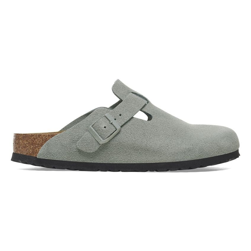 Boston | Soft Footbed | Suede | Pure Sage